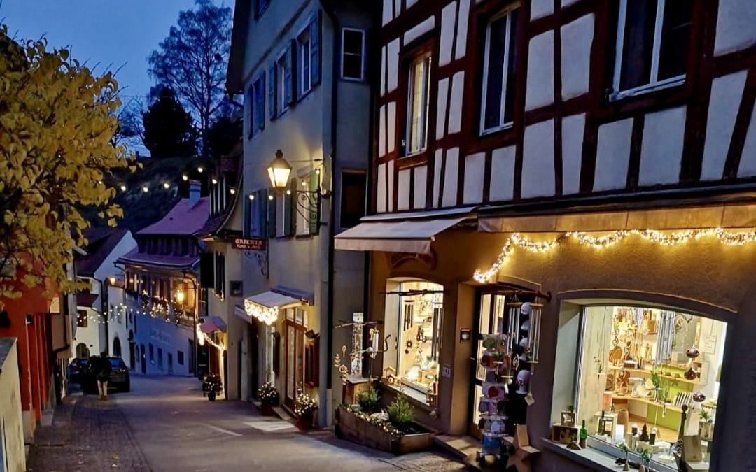 Weihnachts-Shopping in Meersburg