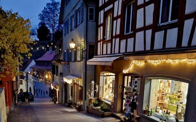 Weihnachts-Shopping in Meersburg